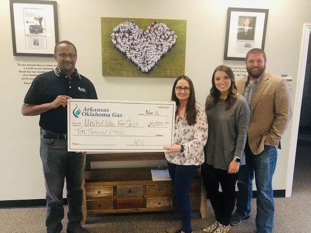 aog-makes-donation-to-united-way-united-way-of-fort-smith-area